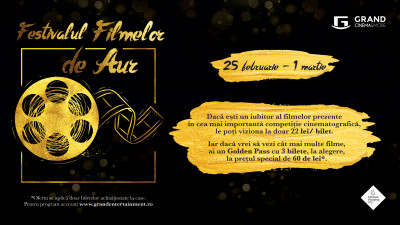 Filmele nominalizate la Oscar 2019 se văd la Grand Cinema & More, în cadrul Festivalului Filmelor de Aur