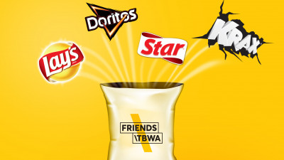 Friends\TBWA se alătură PepsiCo în comunicarea portofoliului de snacks (Lay’s, Doritos, Star & Krax)