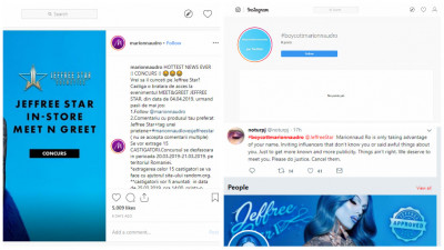 Un concurs de fashion, supărare pe Instagram și boicot pe Twitter