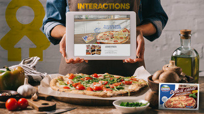 Mozzarella Hochland întinde pe masă cine delicioase alături de INTERACTIONS