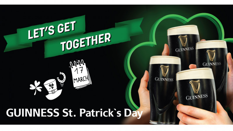Guinness dă startul petrecerilor în stil irlandez în România de St. Patrick’s Day