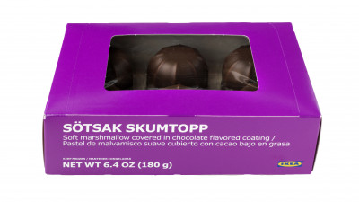 IKEA recheamă prăjiturile de bezea S&Ouml;TSAK SKUMTOPP, 180g, din cauza declarării neclare a laptelui ca produs alergen &icirc;n lista de ingrediente