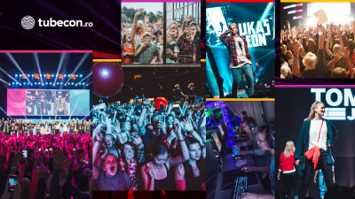Tubecon, cel mai mare eveniment european dedicat vloggerilor, se lansează și în România