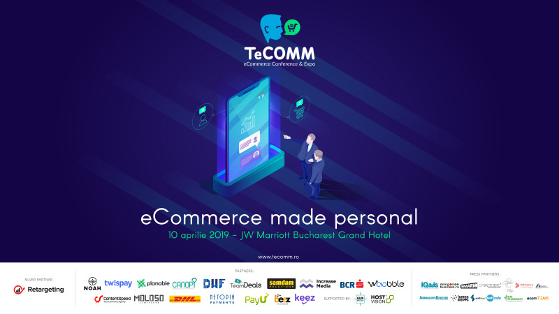 Mâine are loc TeCOMM București, evenimentul dedicat magazinelor online