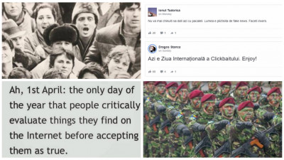 Ziua Păcălelilor în luptă cu Fake News
