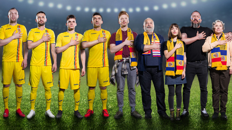 Împreună suntem echipa României. O campanie Saatchi&Saatchi + The Geeks pentru FORTUNA și Echipa Naționala de Fotbal