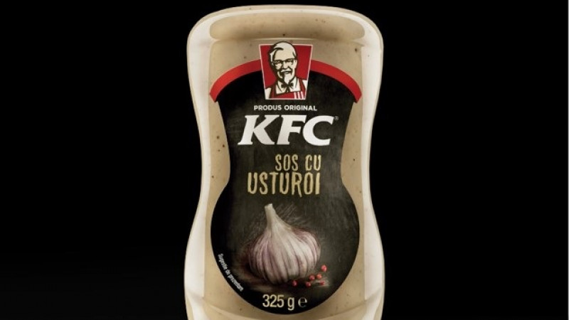 KFC România semnează un nou parteneriat pe piaţa de retail. Sosul cu usturoi se găseşte acum şi în cadrul rețelei de magazine Kaufland