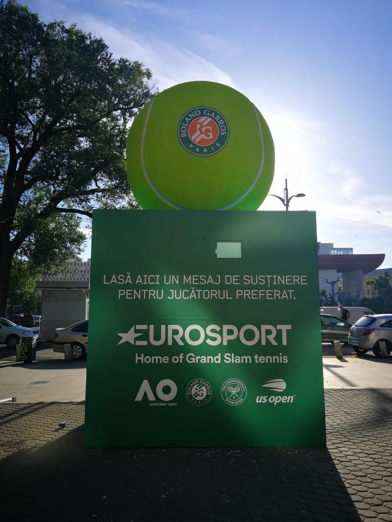 Circular convenience Cafe Eurosport își trimite fanii la Roland-Garros și îi încurajează să transmită  mesaje pentru jucătorii preferați printr-o campanie OOH
