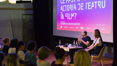 Ce păstrăm din actoria de teatru în film - Masterclass #7 cu Ela Ionescu & Valeriu Andriuță