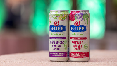 Ursus Breweries lansează B-LIFE Botanicals, o băutură răcoritoare și o inovație &icirc;n categoria băuturilor fără alcool