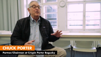 [Inspiration Archive] Chuck Porter: &quot;It's less important now to work really-really hard for a long time to find the big idea&quot;