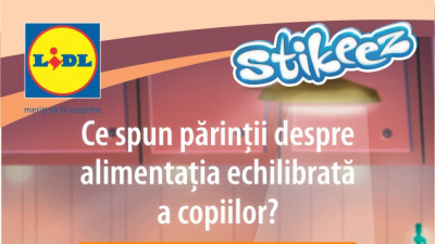 Studiu Lidl: 77% dintre părinții din România consideră că cel mai important aspect privind alimentația echilibrată a copiilor este ca aceștia să mănânce mese gătite acasă cu produse proaspete