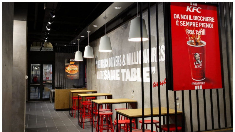 Grupul Sphera își consolidează poziția pe piața externă prin deschiderea unui nou restaurant KFC în Italia