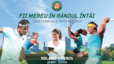 Eurosport își trimite fanii la Roland-Garros și îi încurajează să transmită mesaje pentru jucătorii preferați printr-o campanie OOH