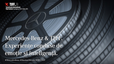 Mercedes-Benz - Mașina Oficială a TIFF, pentru al treisprezecelea an