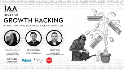 IAA Young Professionals organizează prima Seară YP Growth Hacking
