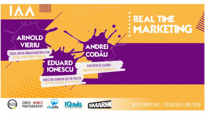 IAA Young Professionals Cluj organizeaza un eveniment despre Real Time Marketing