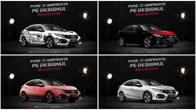 CIVIC 5D Design Challenge: mai putin de o saptamana pana la final, plus feedback pe culori
