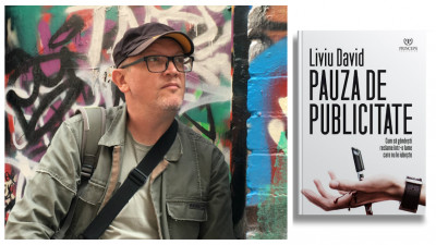 Liviu David intră în Pauza de Publicitate: Aș vrea ca reacția celor care o citesc să fie la fiecare pagină "haha, are dreptate"