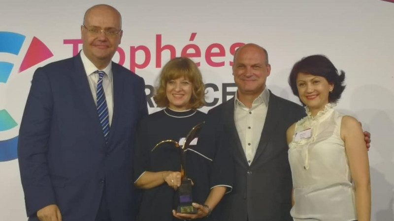 Primul premiu internațional pentru Dăruiește Viață