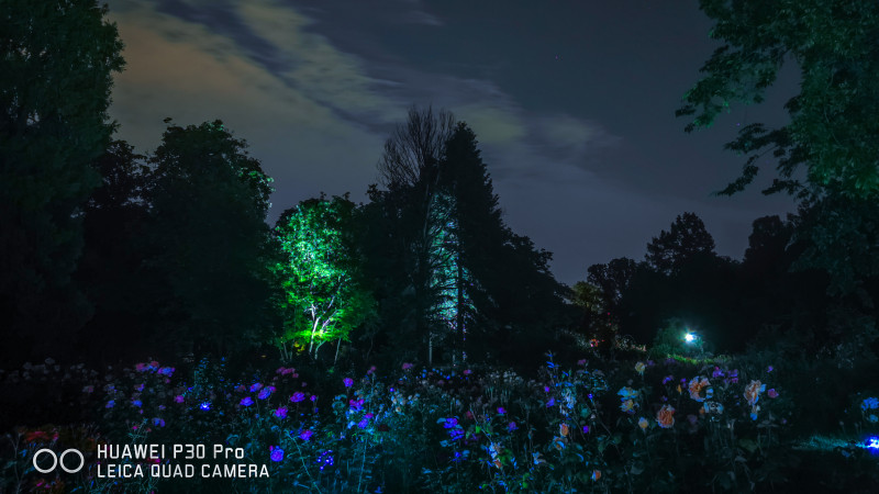 Descoperă cât de spectaculoasă este Grădina Botanică din Capitală noaptea
