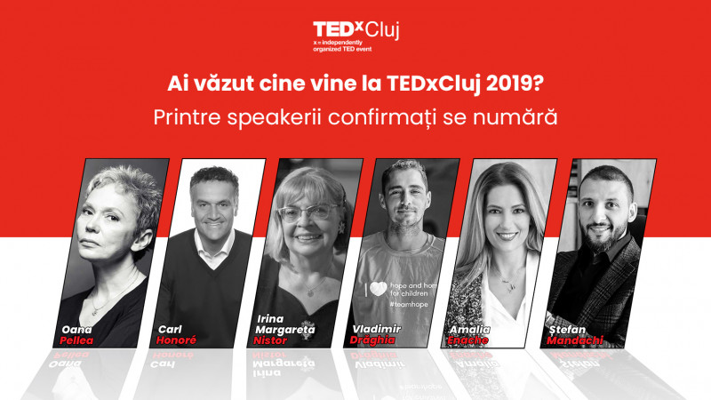 Cu cine te vei întâlni la TEDxCluj 2019 - WHAT IF, ediție moderată de Virgil Ianțu