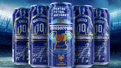 Timișoreana susține echipa Națională de Fotbal Under-21 a României