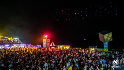 Primul show de drone din România realizat de SPIDER Group pentru Peroni Nastro Azzurro la Neversea
