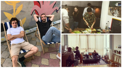 Arthur si Hugo au venit din Franta si au facut un spatiu de co-living in Romania: De cand am luat aceasta decizie, nicio zi nu a mai fost la fel