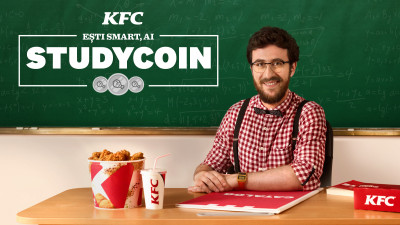 KFC Rom&acirc;nia dă startul celei de a doua ediţii Studycoin, programul care oferă elevilor oportunitatea de a-și transforma cunoștințele &icirc;n discount-uri la KFC