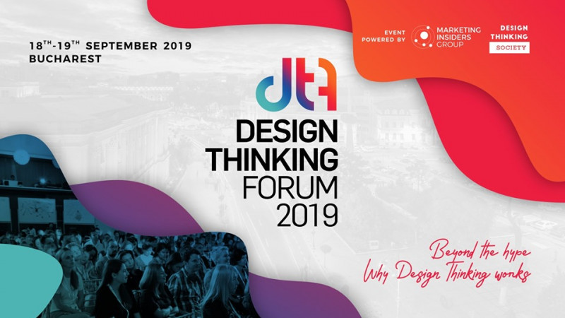Cinci voci influente la nivel mondial vin la Design Thinking Forum 2019, in septembrie