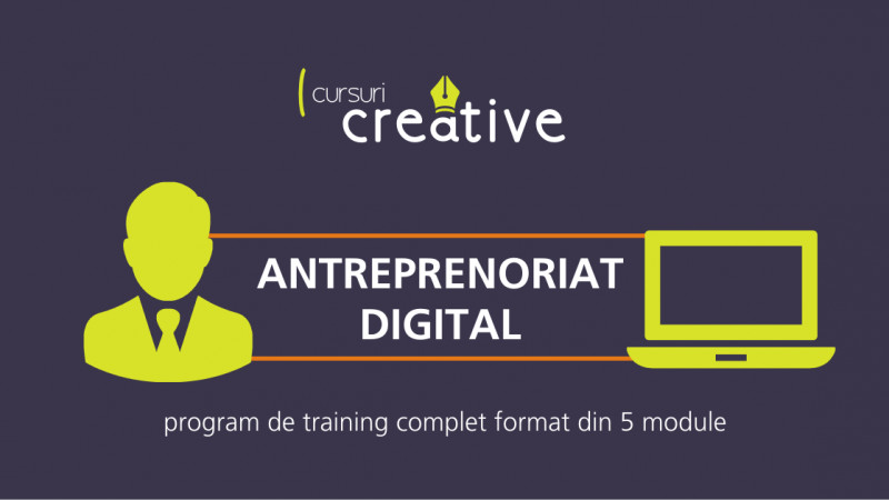 80 de ore de training dedicate antreprenoriatului digital