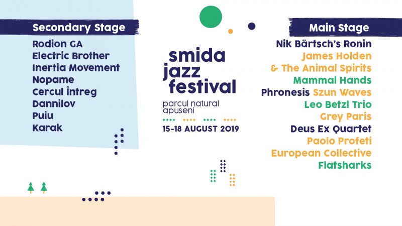 Joia aceasta începe cea de-a 4-a ediție a Smida Jazz Festival în Parcul Natural Apuseni