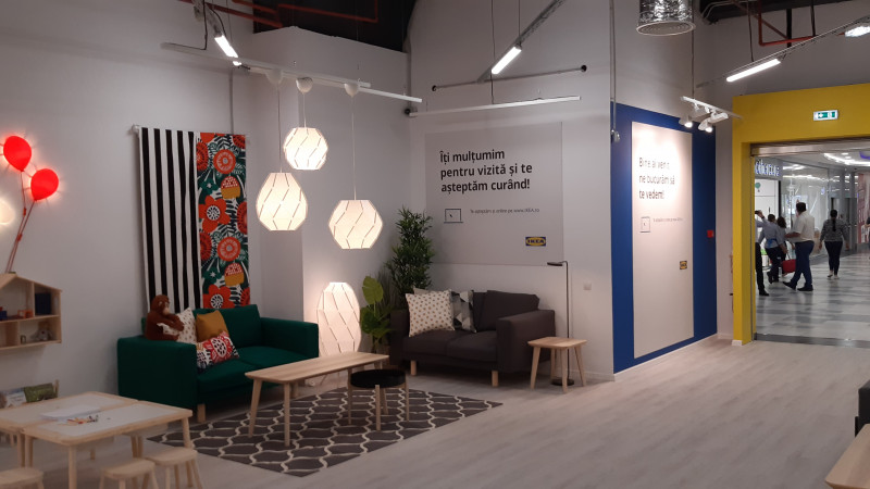 IKEA a deschis un punct de colectare a comenzilor online în vestul Bucureștiului