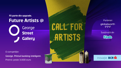 George te vrea expus. Inscrie-ti designul in competitia Future Artists @ George Street Gallery si sterge de tot griul din zona Pipera