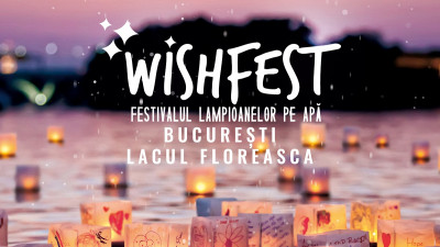 WishFest, primul festival dedicat lampioanelor pe apă, între 14 - 15 septembrie, în București
