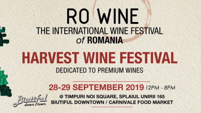 Cum vor arăta vinurile anului 2020? RO-Wine va prezenta in avanpremiera vinurile anului viitor la Harvest Wine Festival