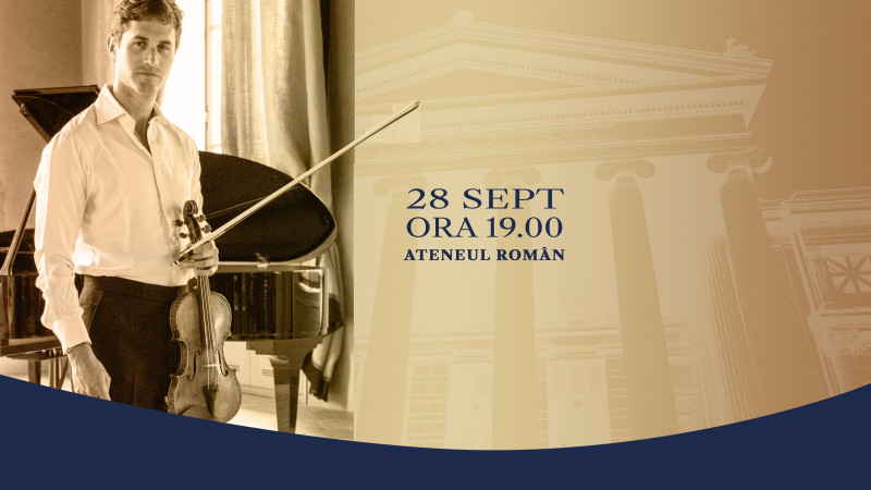 Ediția a X-a a Concursului Internațional de Dirijat Jeunesses Musicales București aduce pe scena Ateneului Român vioara lui Yehudi Menuhin