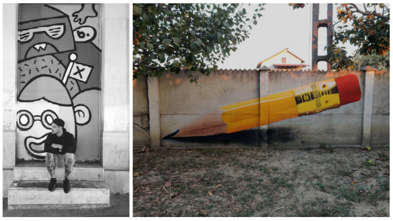 [Pe strada lui George] Costi Carlaont: Am inceput sa fac graffiti pe gardul parintilor cu spray-uri auto