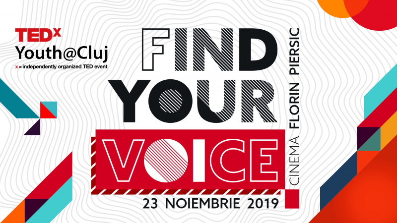 TEDxYouth@Cluj are loc în noiembrie 2019 și este dedicat tinerilor care fac lucrurile să se întâmple