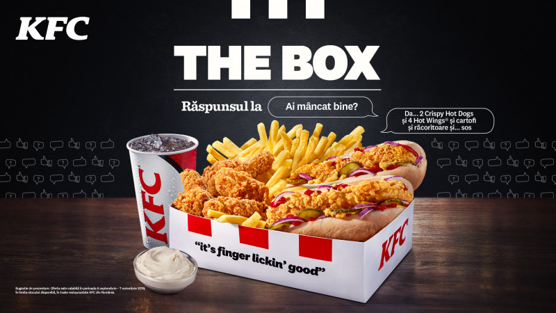 KFC România reinventează convenționalul odată cu lansarea Crispy Hot Dog – un hot dog mai altfel, dar #pebune