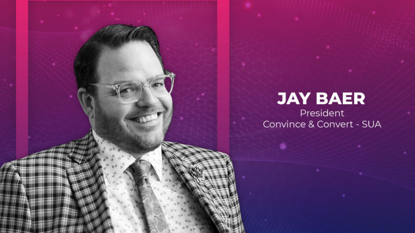 Jay Baer, autor și fondator Convince&Convert: Nu contează cât conținut creezi, ci ce contribuie la succesul afacerii tale