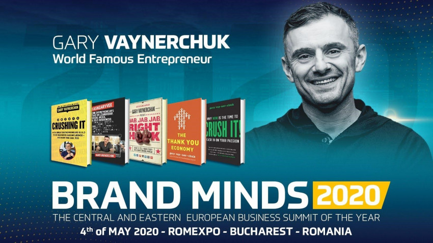 World-famous entrepreneur Gary Vaynerchuk is coming to BRAND MINDS 2020