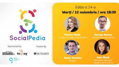 SocialPedia 14:&nbsp;Cu 3 zile &icirc;nainte de Black Friday 2019, aflăm totul despre social media &icirc;n e-Commerce