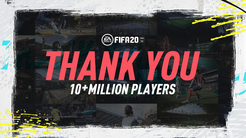 EA SPORTS™ FIFA 20 a atins pragul de 10 milioane de utilizatori
