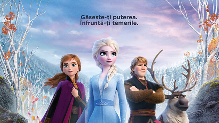 Frozen II înregistrează cifre record în primul weekend în România