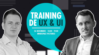 Training de UX și UI pentru marketerii care creează website-uri și aplicații de brand