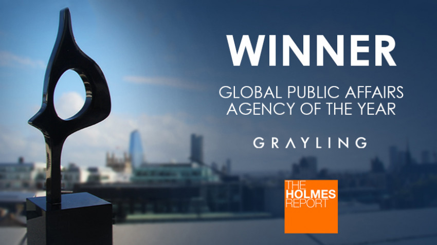 Grayling desemnată “Cea mai bună agenţie de Public Affairs a anului” la Global SABRE Awards 2019