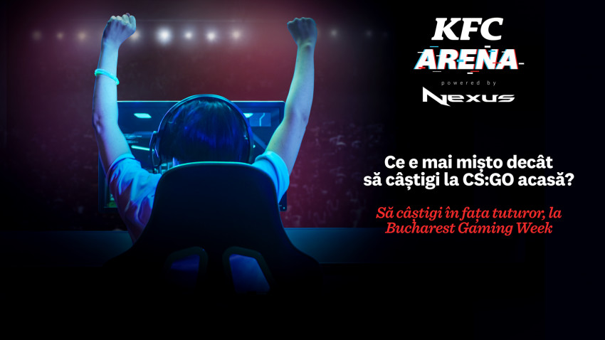 KFC investește în comunitatea de gaming din România și își anunță participarea la cea de-a treia ediție a Bucharest Gaming Week
