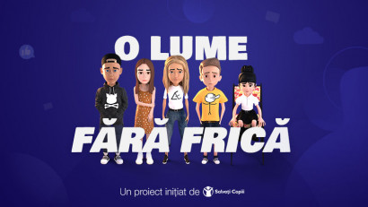 „O lume fără frică” o campanie anti-cyberbullying creată de Kubis și Salvați Copiii